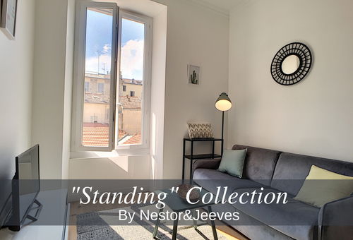 Appartement avec 1 chambre entièrement rénové situé en plein cœur du...