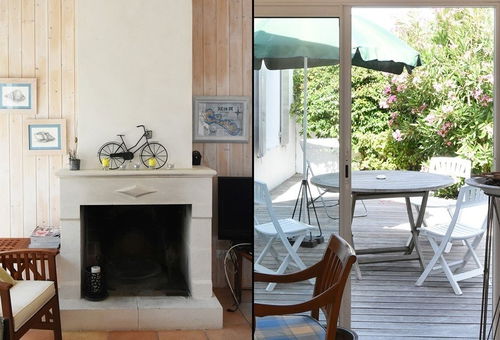 House composed of :Entry stay living room with chimney with largs...