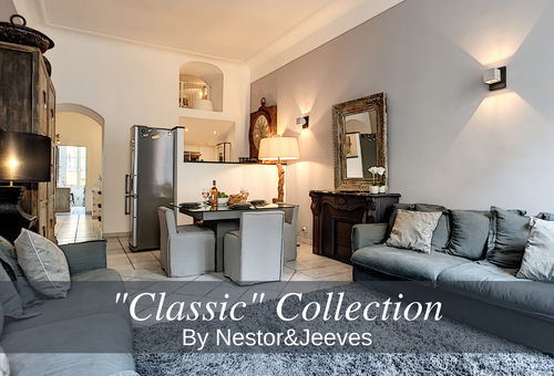 Beautiful apartment with 2 air-conditioned bedrooms and a balcony.