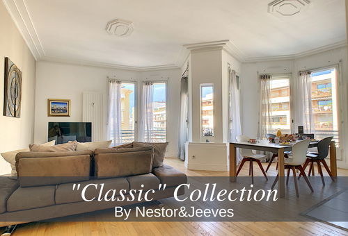 Beautiful apartment in an Art Deco building a few meters from the Promenade...