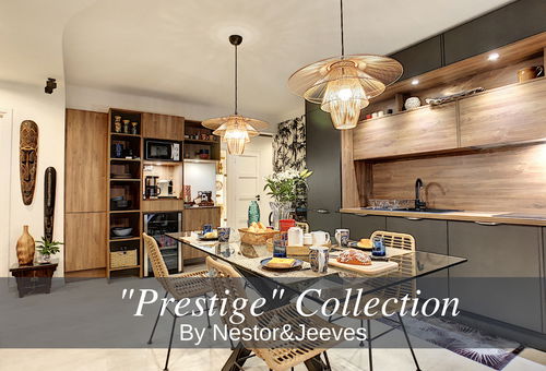 Superbe appartement climatisé avec 2 chambres.