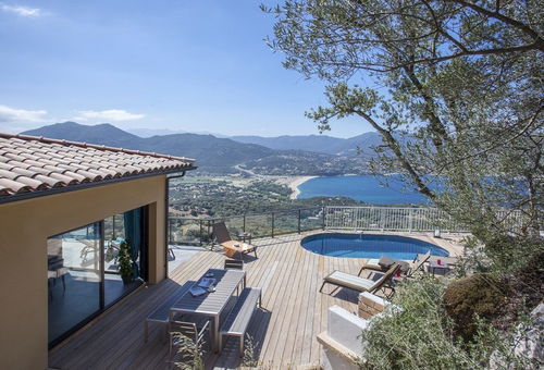 Villa Haut De Gamme, Vue Exceptionnelle Sur Le Golfe Du Valinco.