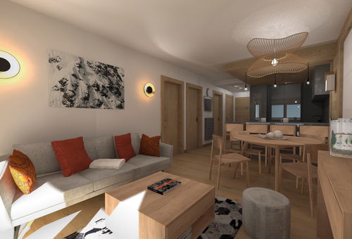 Appartement 2 chambres Courchevel