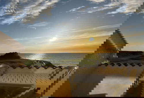 very bright apartment sea view