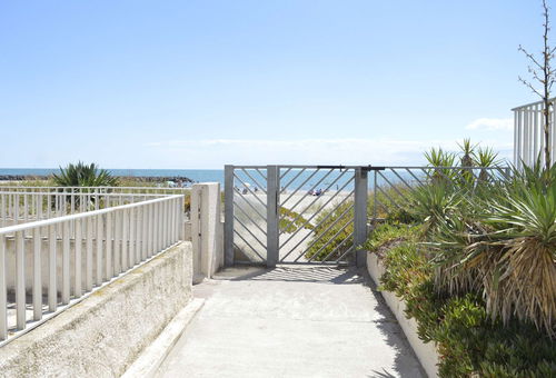 50m from the beach.