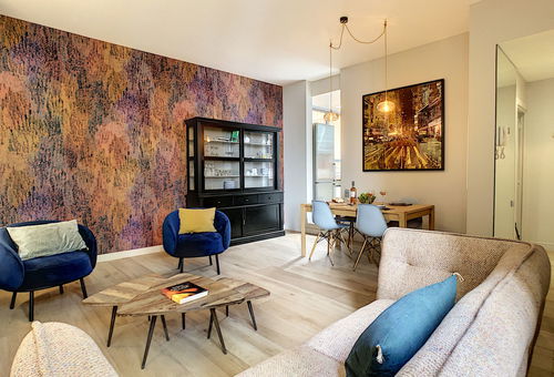 Sublime apartment in a Belle Epoque villa.