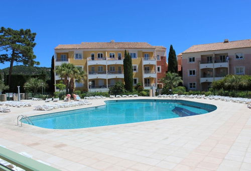 In a secure residence with swimming pool, tennis.