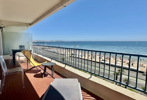 Appartement en front de mer à 2 pas de la plage et des commerces