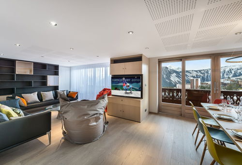 Appartement entièrement rénové à louer sur Courchevel 1850.