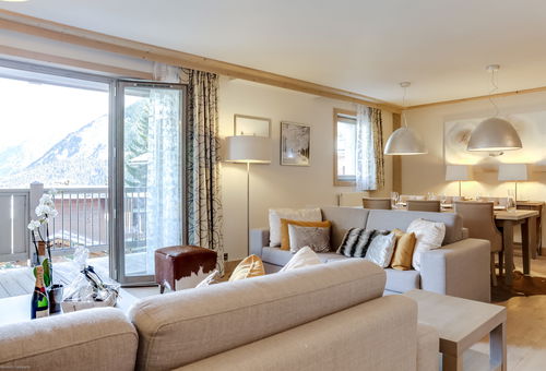 A toute proximité des pistes de ski de Courchevel