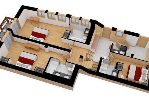 MERIBEL LE RAFFORT- Chalet les VOUTESIN SHORTChalet...