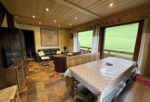 On the slopes, between the Nant and Bossonnet ski lifts