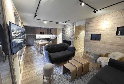Appartement à la décoration moderne proche du Télésiège du Cret du Merle