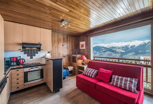 L'appartement, d'une surface de 30m², est équipé pour 3 personnes.