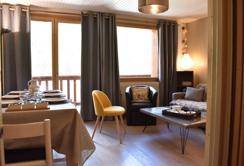Au centre de Méribel, appartement en duplex à  50m des pistes
