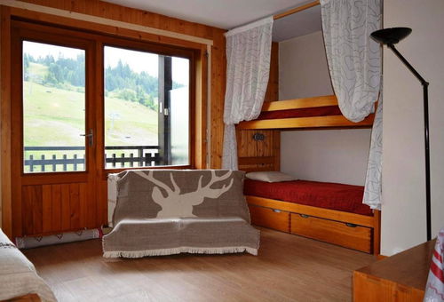Appartement avec vue sur les pistes, appartement ensoleillé, au pied des...
