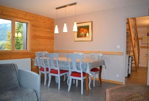 Appartement en duplex au Hameau de Suize avec une vue sur les Aravis