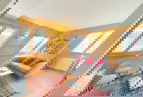 Appartement en duplex au Hameau de Suize avec une vue sur les Aravis