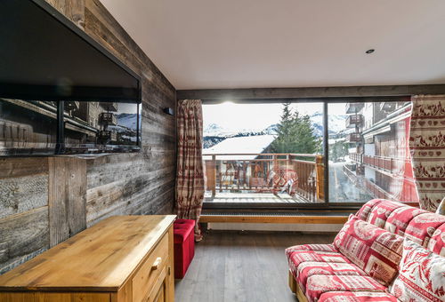 Close to the ski slopes