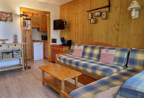 Ambiance montagne pour cet appartement aux pieds des remontées