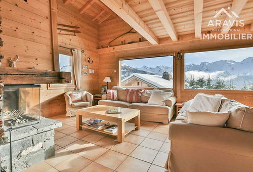 Magnifique chalet indépendant, 10 personnes, 5 chambres, vues imprenables!