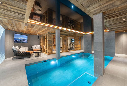 Exceptional Chalet In Lehameau De La Stelvio Close To Courchevel Village