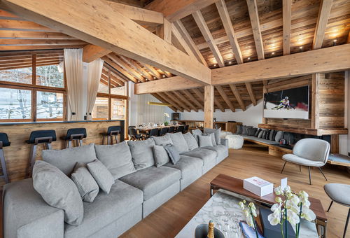 Chalet exceptionnel dans lehameau de la Stelvio à deux pas de Courchevel...