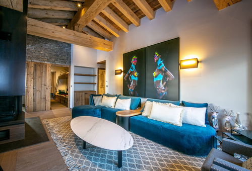 Exceptional new 5 room apartment of 125m2 with fireplace that can accommodate...