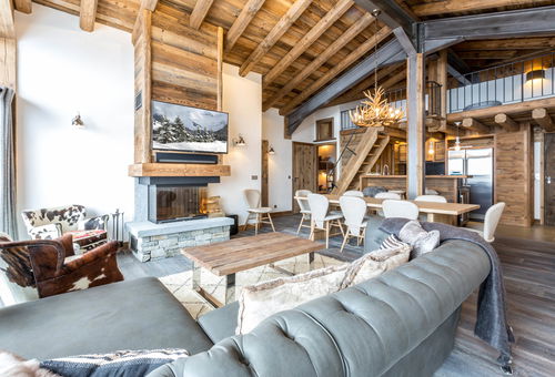 Exceptionnel 5 pièces neuf de 100 m2 avec cheminée pouvant accueillir 8...