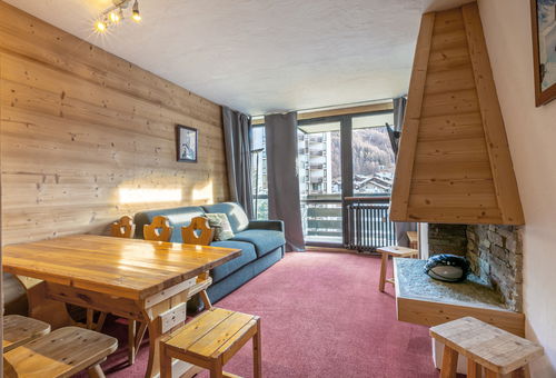 Dans le centre de Val d'Isère