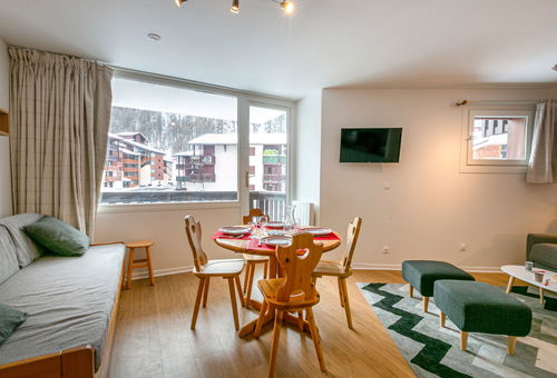 2 pièces avec coin montagne de 32m2 pouvant accueillir 6 personnes