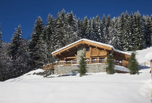 Chalet de charme avec vues sur les Aravis et le village, avec un accès direct...