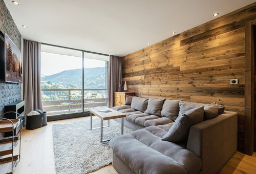 Ambiance cosy et moderne pour cet appartement sur le Haut du village