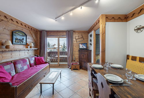 Belle vue sur la vallée pour cet appartement au pied des pistes et des...