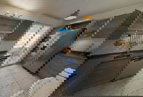 Beautiful view of the Golfe from the large terrace of this apartment, close...