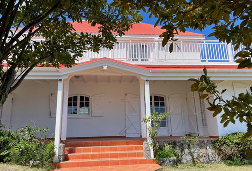 An exceptional view of the bay of South Gustavia to the west of Saint...