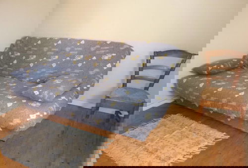 Small house with a sunny terrace, garage and parking