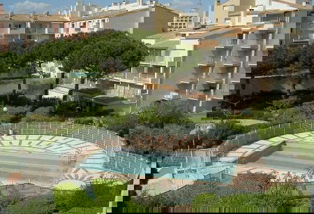 600m from the beach.