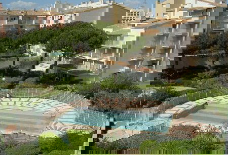 600m from the beach.