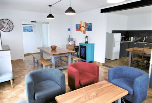 Maison 5 pièces 8 à 9 personnes avec jardin à 50 m de la plage