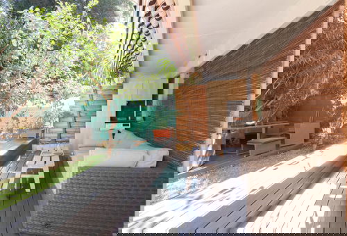 AC Studio with garden and parking close to the beach- BENAKEY