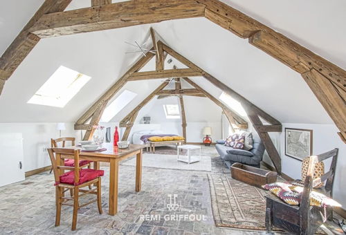 Magnifique Loft de 46 m² aux poutres apparentes, carrelage ancien et au...