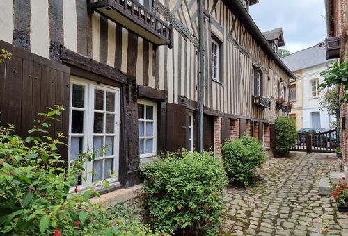 The Saint Jean Suite - Cozy for 2 - Center Honfleur with fireplace