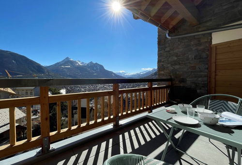 Very nice apartment with a beautiful view on Briançon and Melezin mountain