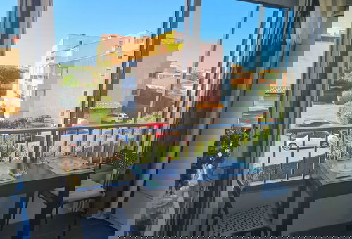 Apartment located in Colline St Martin district, close to the beach, the...