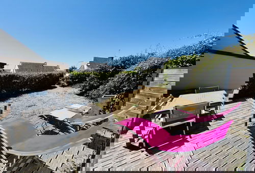 A  500 m de la plage de Guidel,  dans une  résidence avec piscine extérieure...