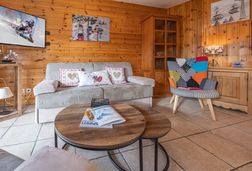 Close to the ski lifts.