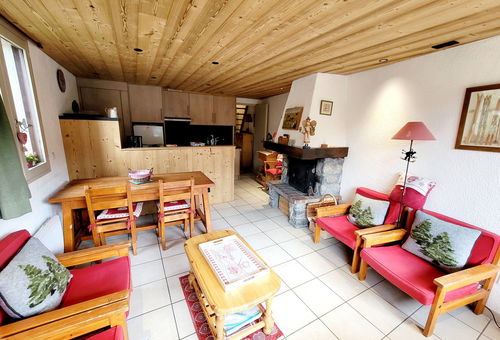 Duplex apartment with a beautiful view of the village and the Vanoise glacier