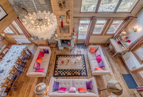 The chalet is located in TIGNES LES BREVIERES, the « Belvédère » area, 500 m...