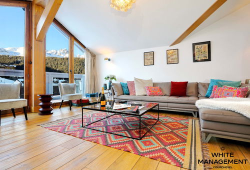Superb penthouse in Courchevel Moriond